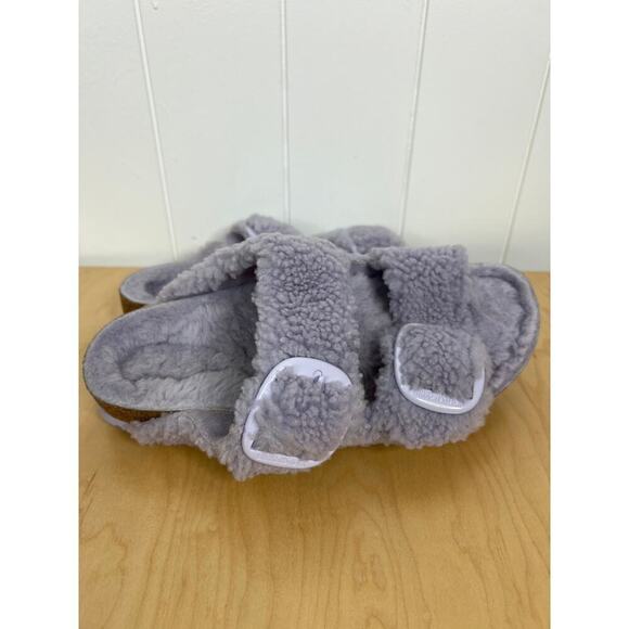 Birkenstock Arizona Big Buckle in Teddy Old Rose (Lavender) Size 41 (10-10.5 US) - Picture 6 of 11